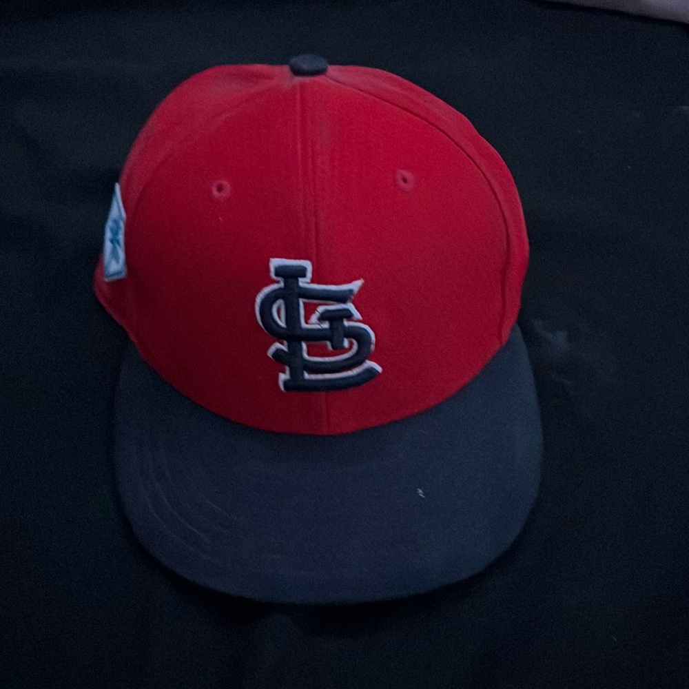 A nice hat u have very worn form the cardinals